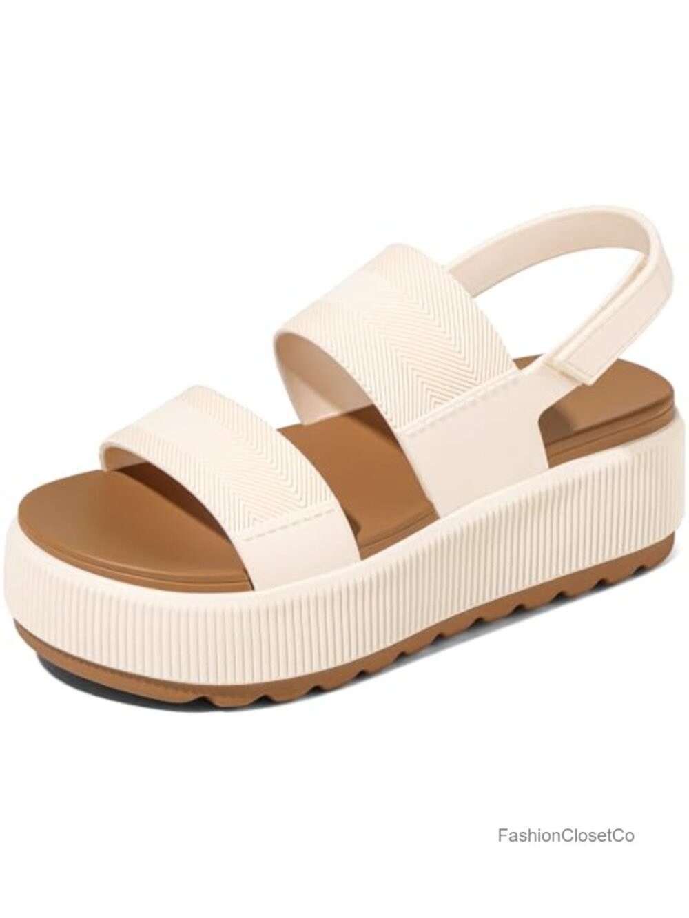 Platform Sandals for Women Chunky Wedge Lug Sole Comfortable Waterproof Summer